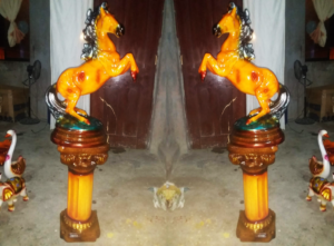 Escultura de Caballos